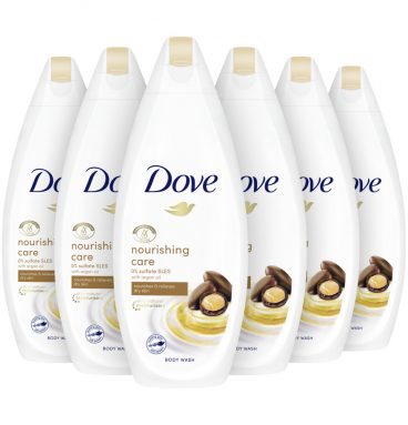 6x Dove Douchecréme Nourishing Care 250 ml