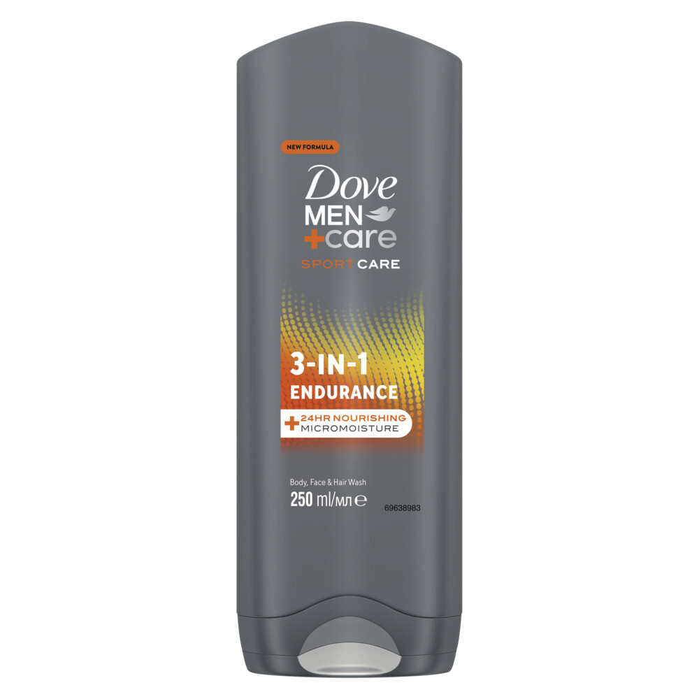 Dove Men+Care Sport Endurance+Comfort 3-in-1 Body