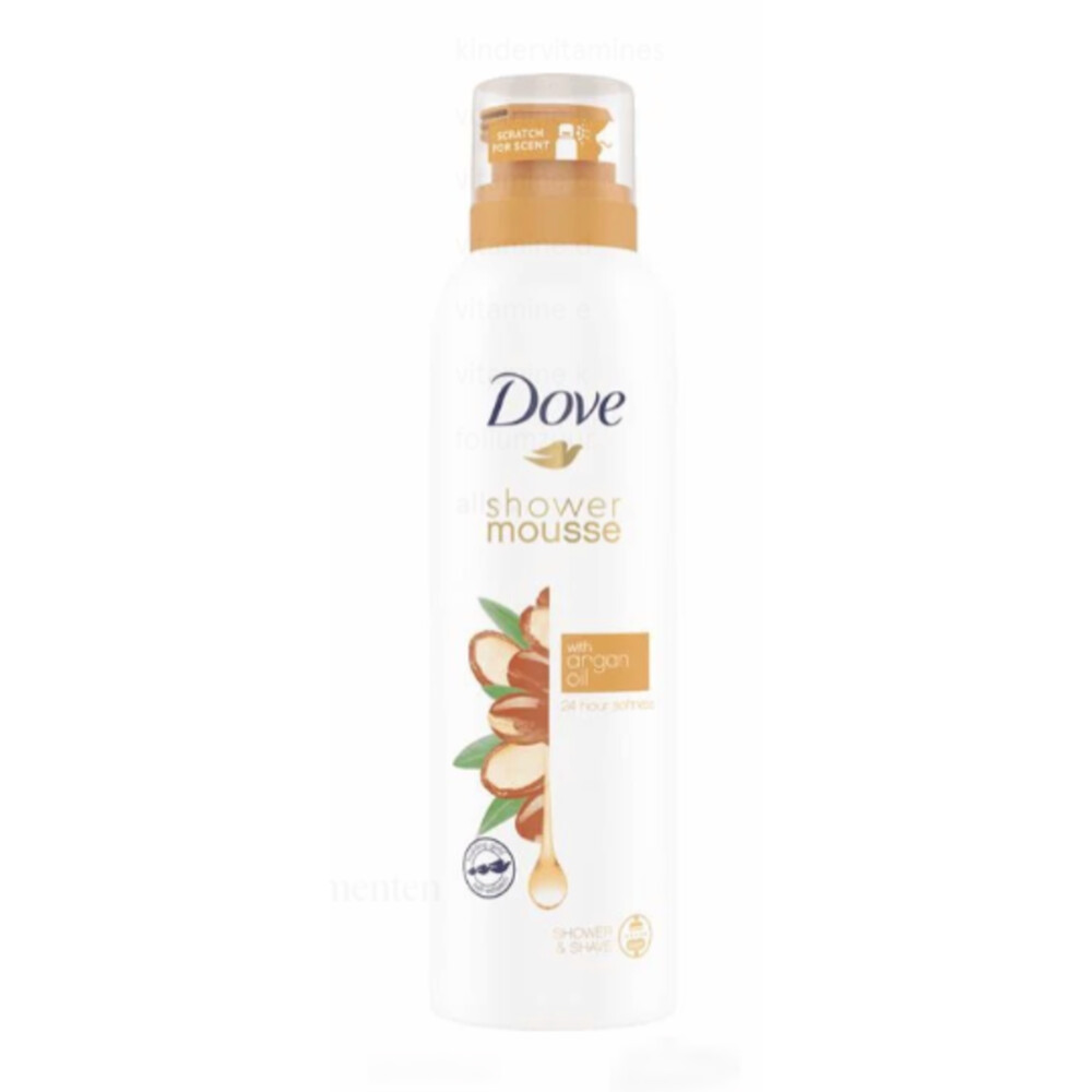 Dove Shower Foam Argan Oil 200 ml