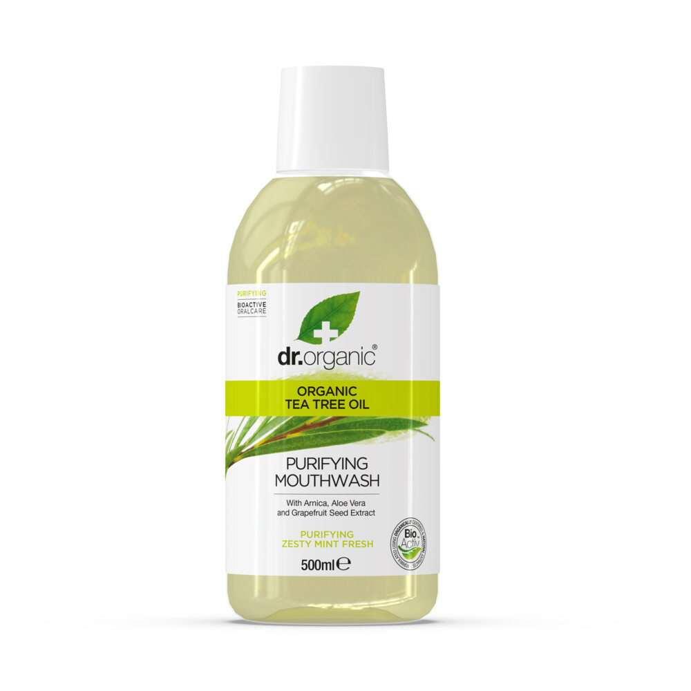 Dr. Organic Tea Tree Mondspoelwater 500 ml