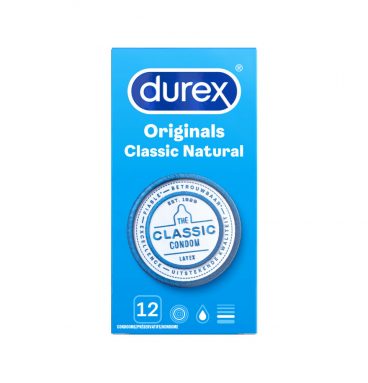 6x Durex Condooms Classic Natural 12 stuks