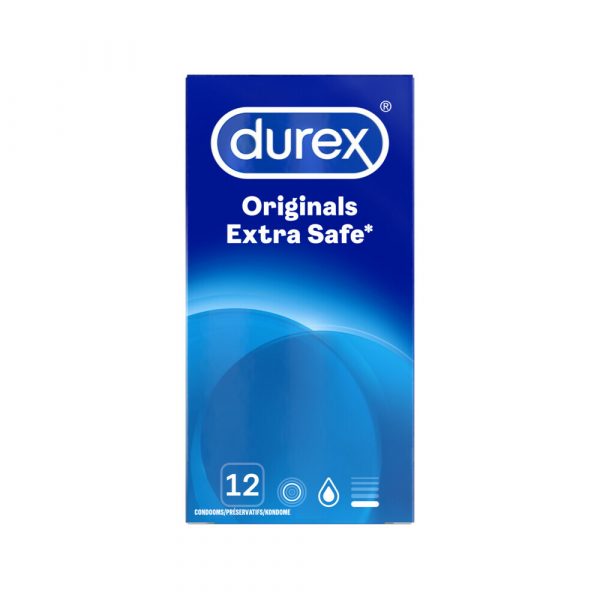 6x Durex Condooms Extra Safe 12 stuks