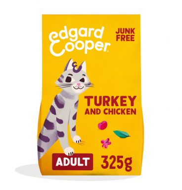 Edgard&Cooper Kattenvoer Adult Kalkoen - Kip 325 gr