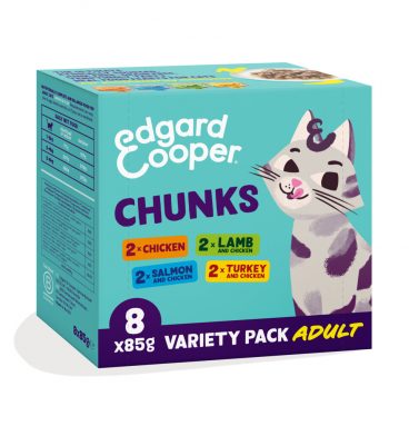 Edgard&Cooper Kattenvoer Adult Multipack 8 x 85 gr