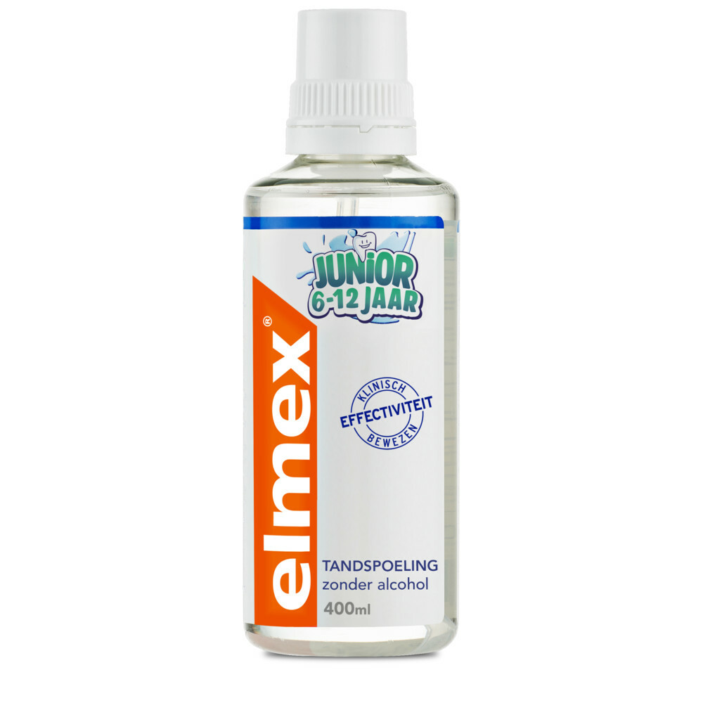 Elmex Junior (5-12 Jaar) Tandspoeling 400 ml