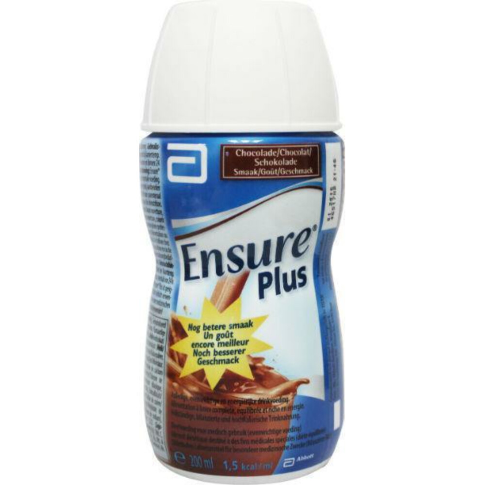 Ensure Plus Chocolade Flesje 200 ml