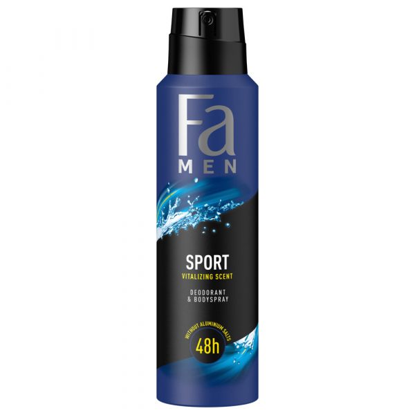 6x Fa Men Deodorant Spray Sport 150 ml