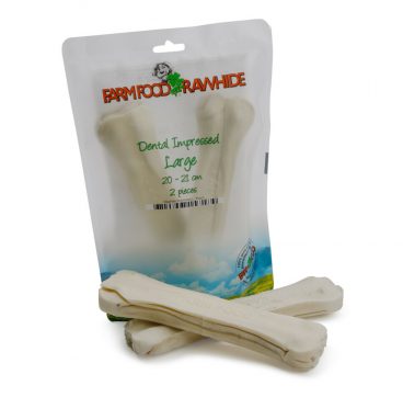 Farmfood Rawhide Dental Impressed L 2 stuks