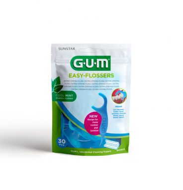 1+1 gratis: GUM Easy Flossers 30 stuks