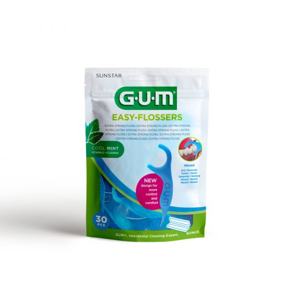 1+1 gratis: GUM Easy Flossers 30 stuks