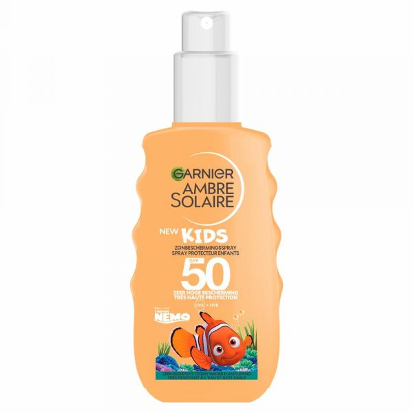 Garnier Ambre Solaire Nemo Kind Zonnebrand Spray SPF 50 150 ml