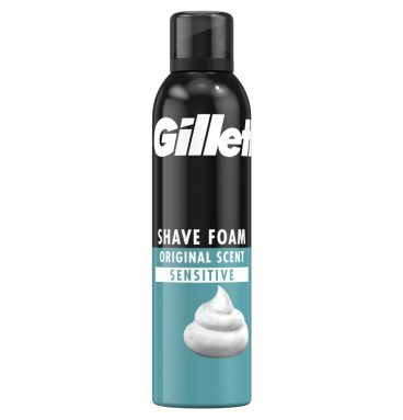 Gillette Scheerschuim Preps Basic Gevoelige Huid 300 ml