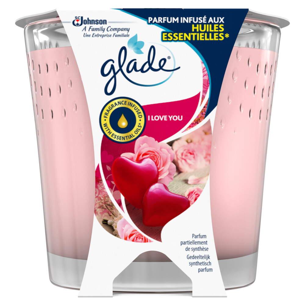 Glade Geurkaars I Love You 129 gr