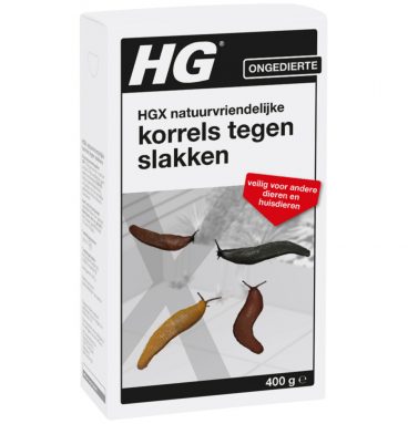 HG X Natuurvriendelijke Korrels Tegen Slakken 400 gr