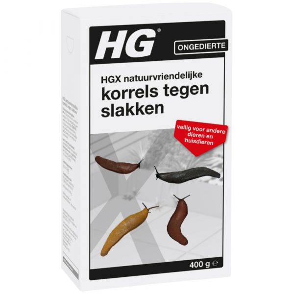 HG X Natuurvriendelijke Korrels Tegen Slakken 400 gr