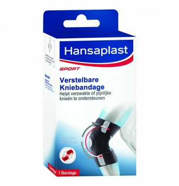 2x Hansaplast Sport Verstelbare Neopreen Kniebandage