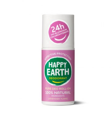 Happy Earth 100% Natuurlijke Deodorant Roller Lavender Ylang 75 ml