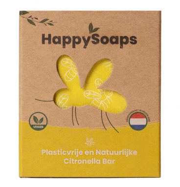 HappySoaps Anti-insect Bar Citronella&Krachtige Munt 40 gr