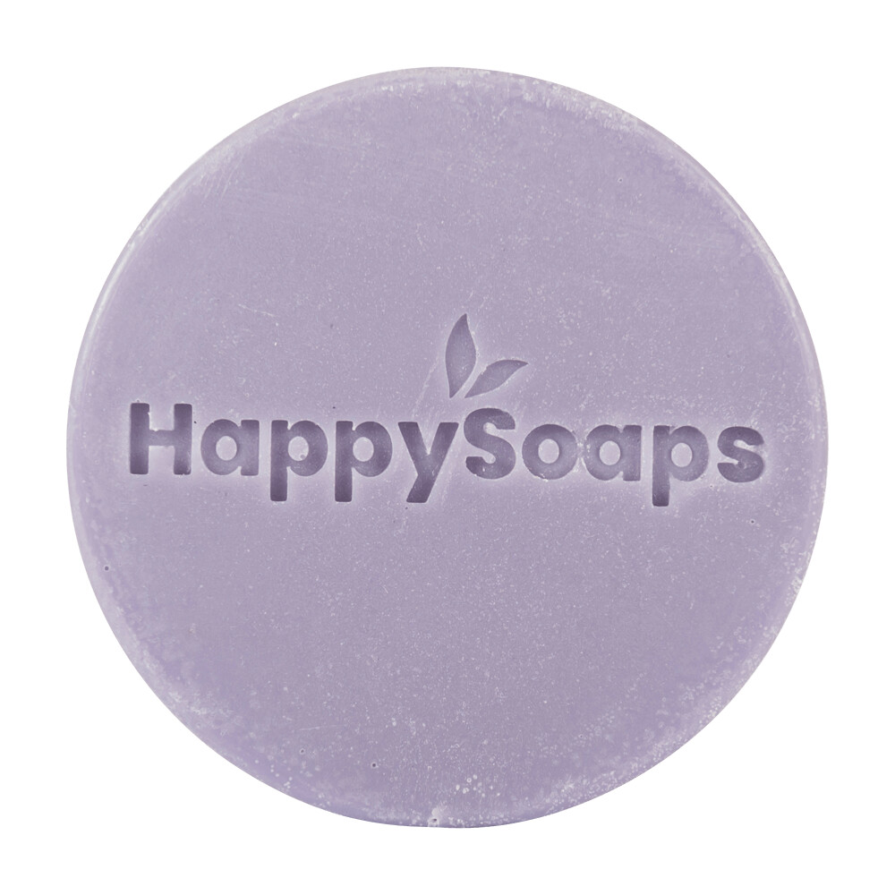 HappySoaps Conditioner Bar Lavender Bliss Paars 65 gr