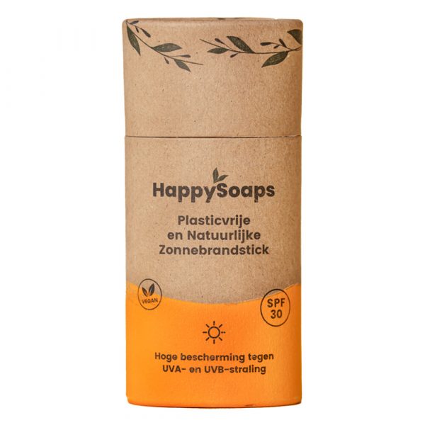 2x HappySoaps Zonnebrandstick SPF 30 50 gr