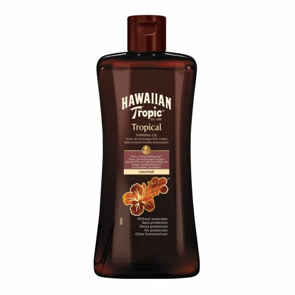 2x Hawaiian Tropic Tanning Oil 200 ml