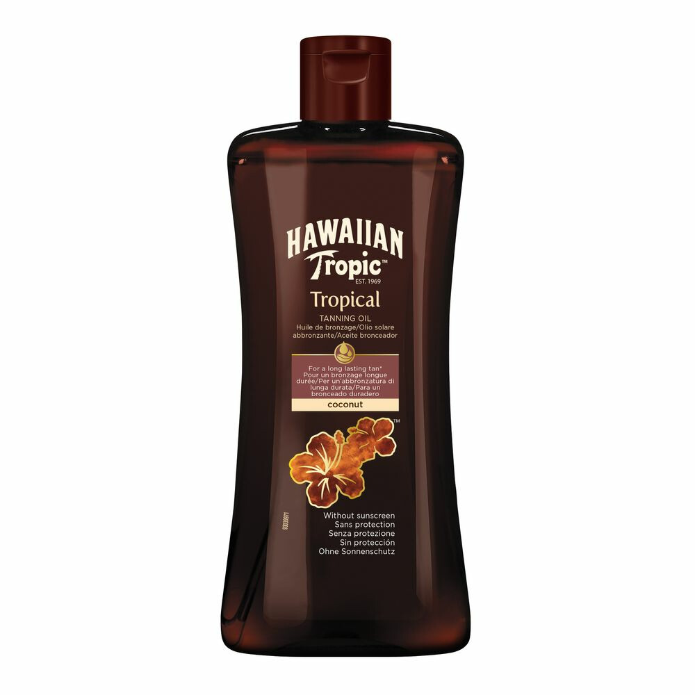 2x Hawaiian Tropic Tanning Oil 200 ml