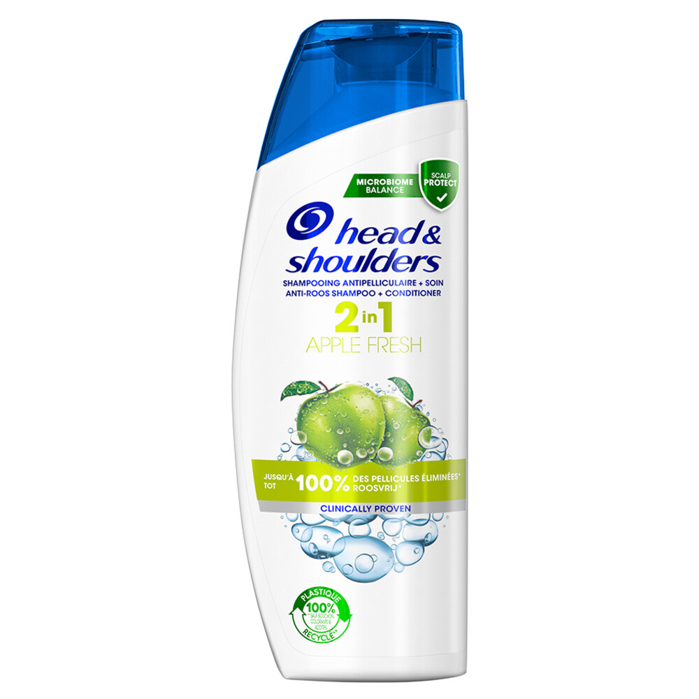 3x Head&Shoulders Apple Fresh 2in1 shampoo en conditioner 270 ml