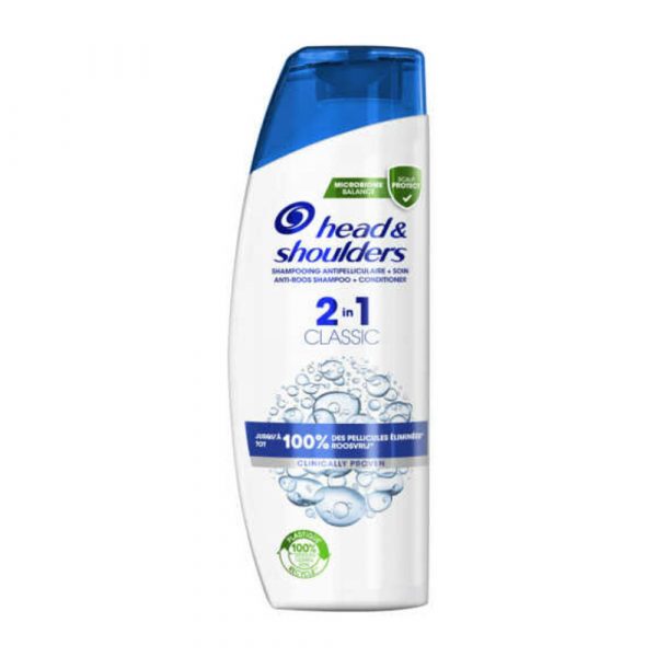 1+1 gratis: Head&Shoulders Classic 2in1 shampoo en conditioner 270 ml