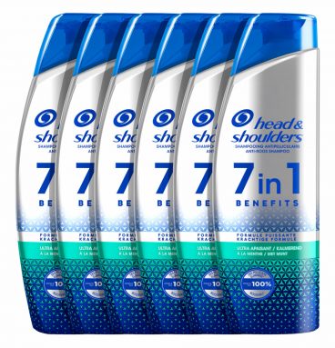 6x Head&Shoulders Shampoo 7in1 - Ultra Kalmerend 225 ml