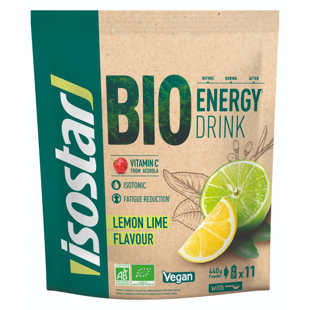 Isostar Energy Drink Bio Limoen 440 gr