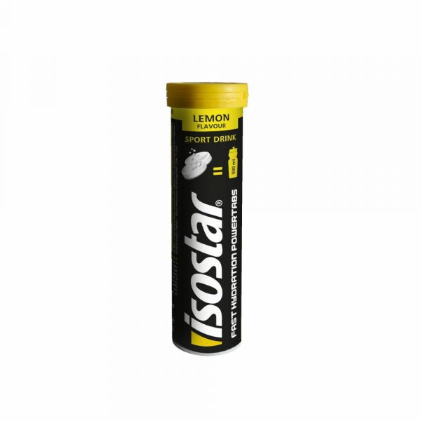 4x Isostar Fast Hydration Powertabs Lemon 10 tabs