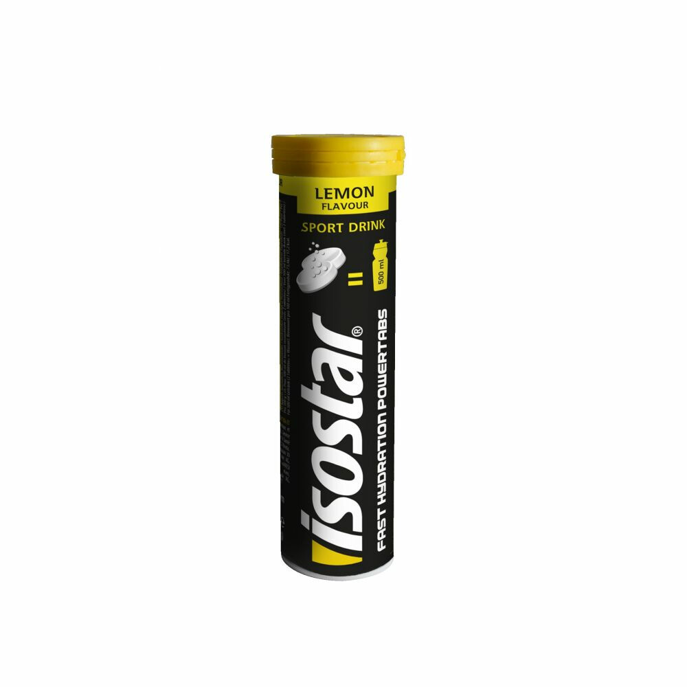 4x Isostar Fast Hydration Powertabs Lemon 10 tabs