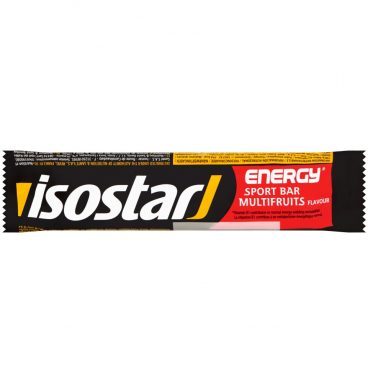 12x Isostar High Energy Sportreep Multifruits 40 gr