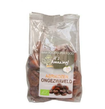 3x It's Amazing Abrikozen Bio Ongezwaveld 500 gr