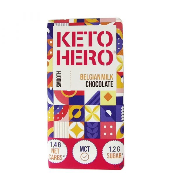 Keto Hero Chocolade Reep Melk 100 gr