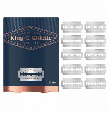 King C. Gillette Double Edge Safety Razor Navulling Scheermesjes 10 stuks