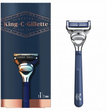 King C. Gillette Scheerapparaat Hals