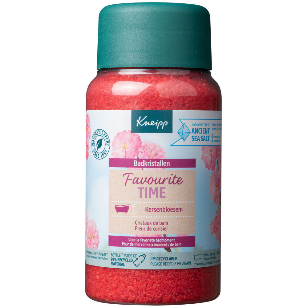 Kneipp Badkristallen Favourite Time Cherry Blossom 600 gr