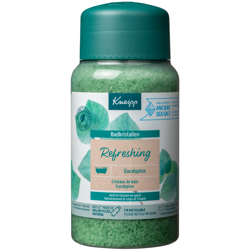 Kneipp Badkristallen Refreshing Eucalyptus 600 gr