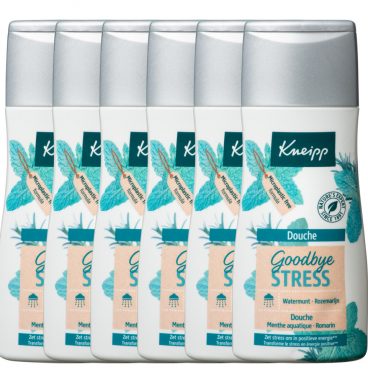 6x Kneipp Douche Goodbye Stress 200 ml