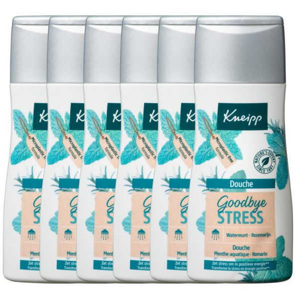 6x Kneipp Douche Goodbye Stress 200 ml