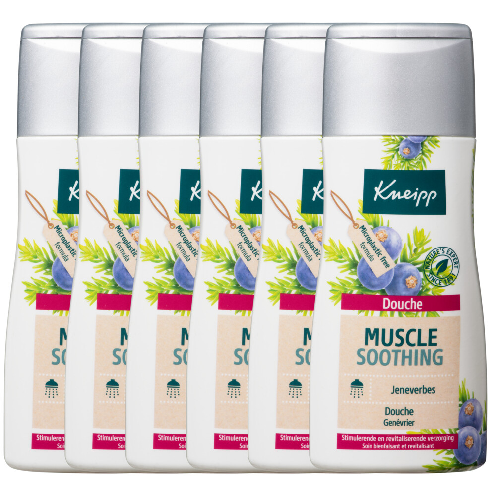 6x Kneipp Douche Jeneverbes 200 ml