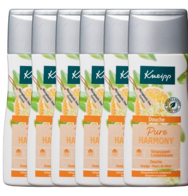 6x Kneipp Douche Oranje Lindebloesem 200 ml