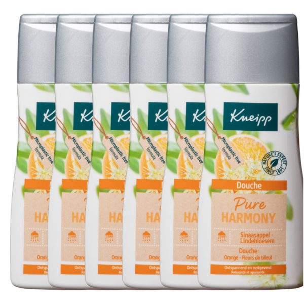 6x Kneipp Douche Oranje Lindebloesem 200 ml