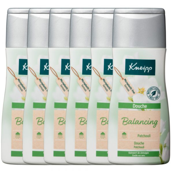 6x Kneipp Douche Patchouli 200 ml