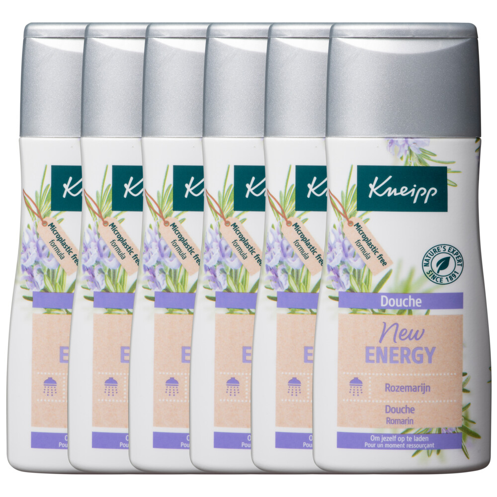 6x Kneipp Douche Rozemarijn 200 ml