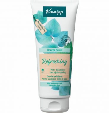 Kneipp Douche Scrub Refreshing Mint en Eucalyptus 200 ml