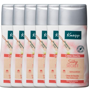 6x Kneipp Douchecreme Silky Secret 200 ml