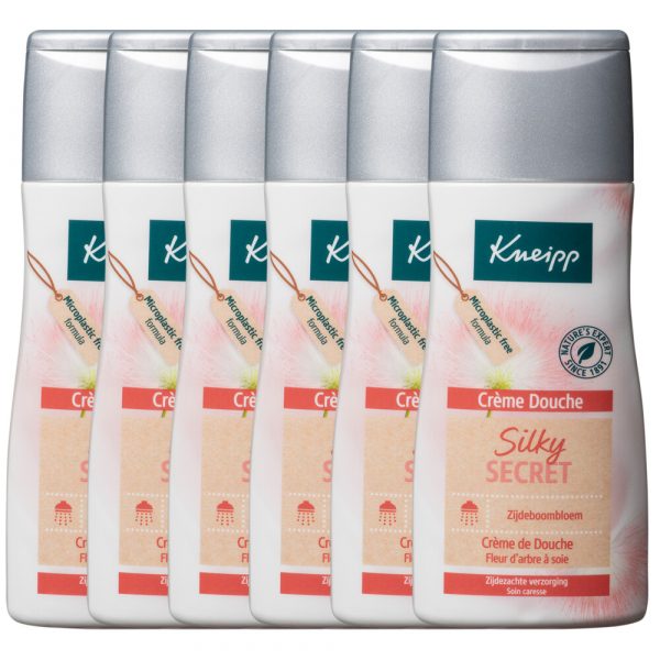 6x Kneipp Douchecreme Silky Secret 200 ml