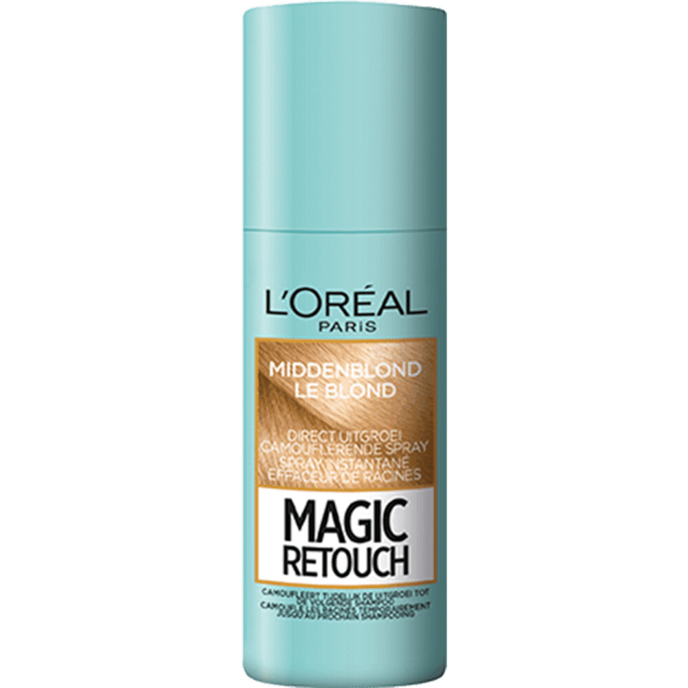 3x L'Oréal Magic Retouch Uitgroeispray Middenblond 75 ml